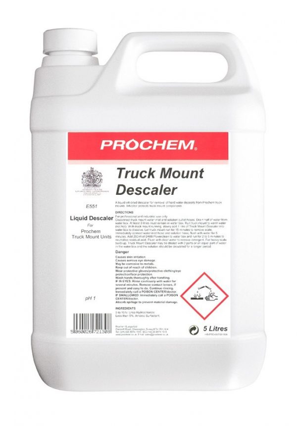 Truck Mount Descaler 5L