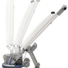the orbot slim carpet cleaner - battery operated, no cables